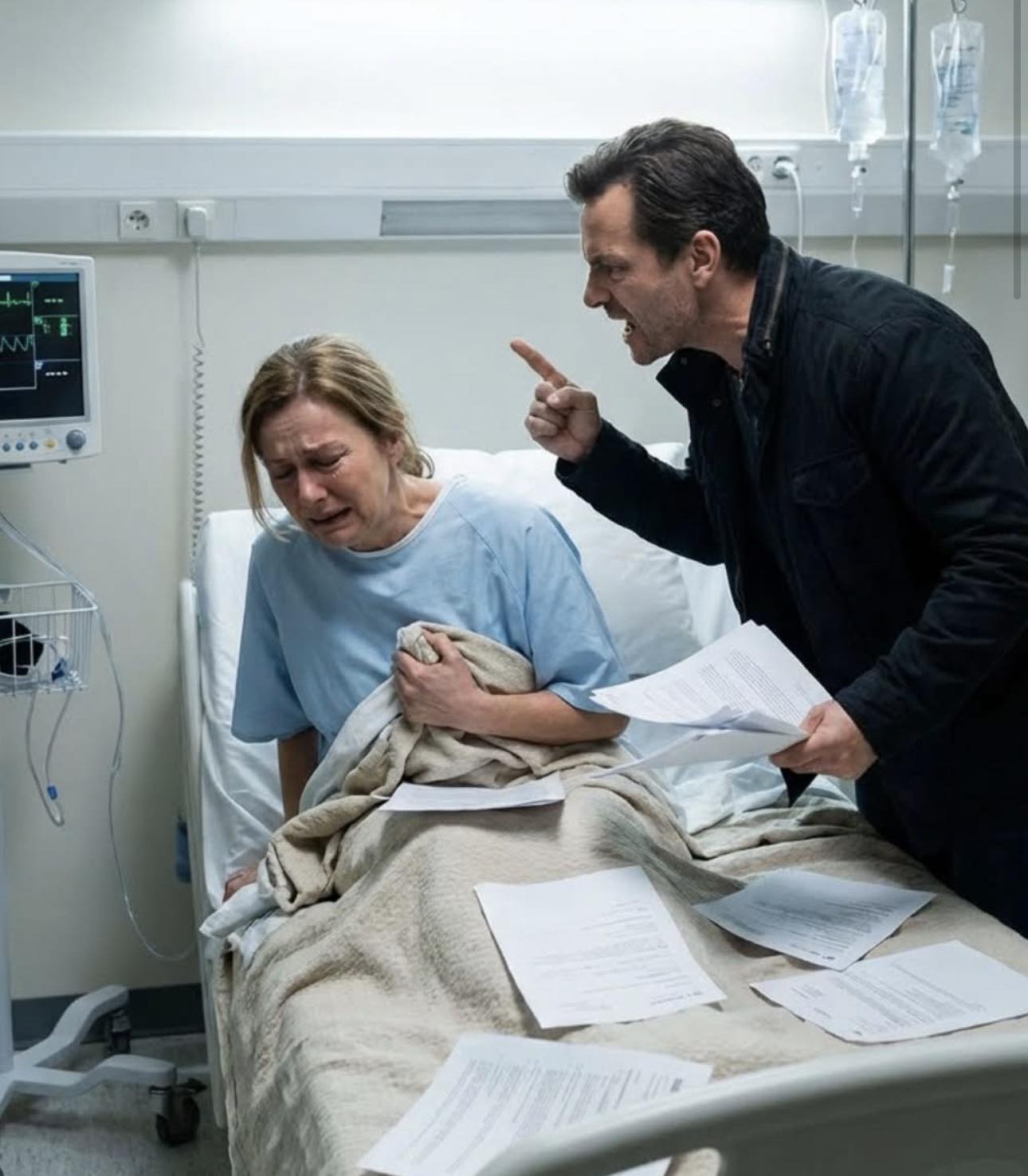 Mein Mann dachte, ich wäre nur eine pleite Hausfrau. Er hat mich mit meinem Angestellten betrogen und mich sogar bestohlen. Aber an dem Tag, an dem er erfuhr, dass ich 47 Millionen Dollar geerbt hatte, reichte er mir Scheidungspapiere direkt in meinem Krankenhausbett. Vor Gericht enthüllte mein Anwalt das eine Geheimnis, das ich acht Jahre lang gehütet hatte — und es veränderte alles.