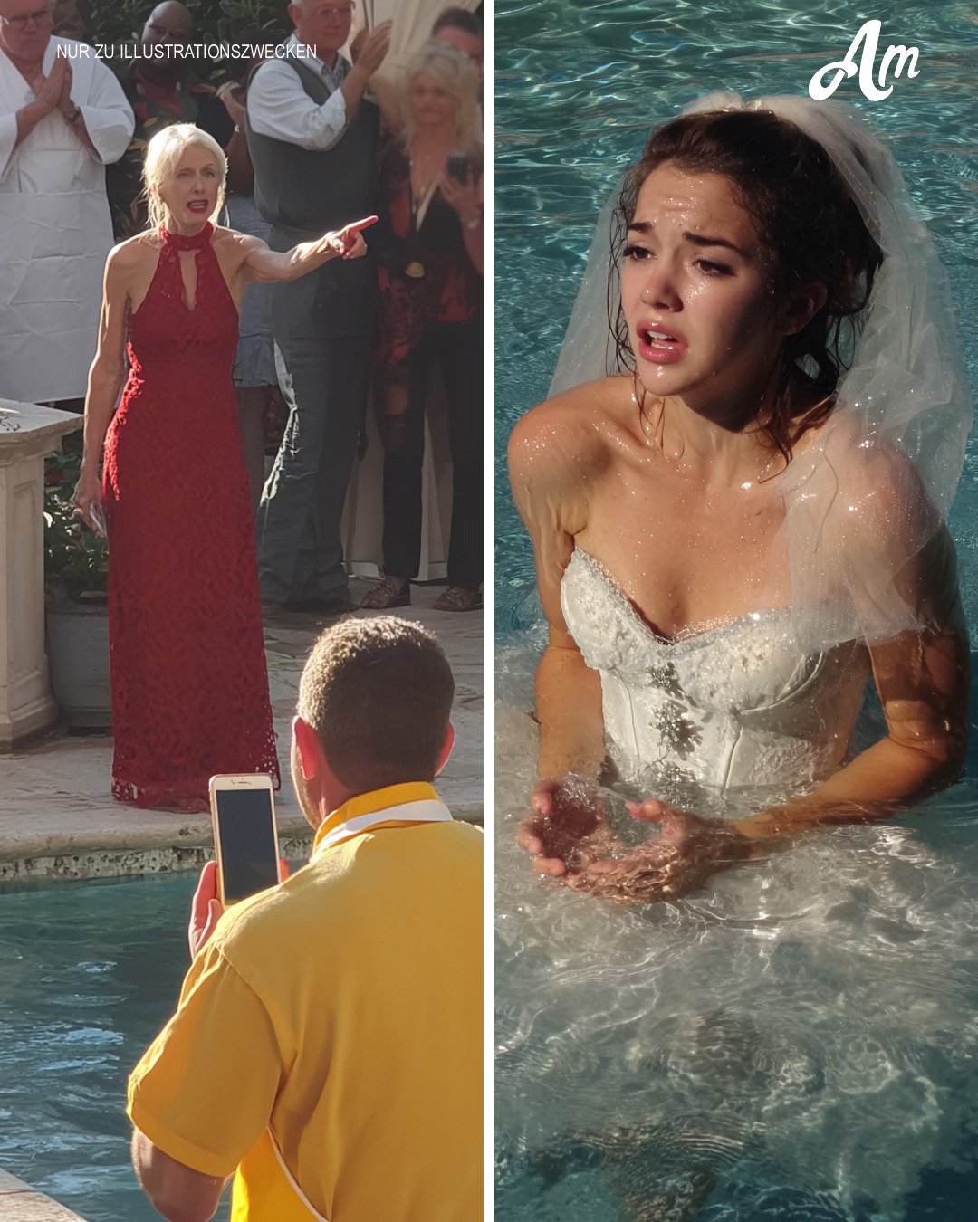 Meine Schwiegermutter zerstörte meine Hörgeräte, indem sie mich während meiner Hochzeit in den Pool warf – das hat sie nicht kommen sehen