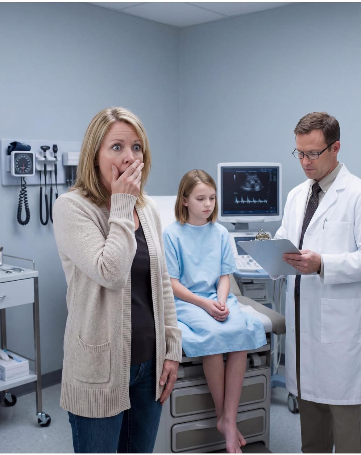 Mein Mann dachte, unsere 15-jährige Tochter würde wegen ihrer Bauchschmerzen und ihres Schwindelgefühls nur überreagieren, bis ich sie ins Krankenhaus brachte und die Wahrheit erfuhr, der sich keine Mutter stellen kann