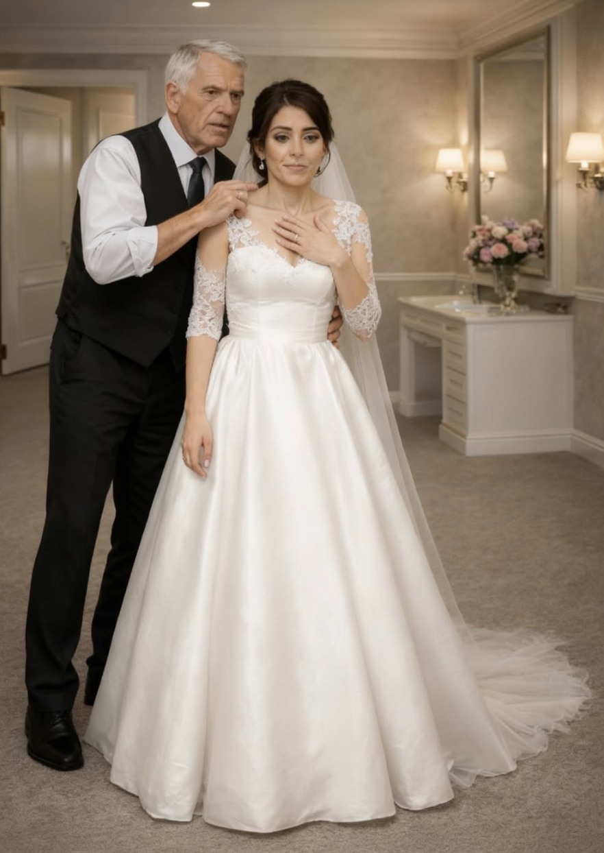 Während der Hochzeit ging die Braut für ein paar Minuten auf die Toilette, doch an der Tür hielt die Reinigungskraft sie auf und sagte leise: „Ihr Bräutigam hat etwas in Ihr Glas getan. Ich weiß nicht genau, was es ist, aber trinken Sie auf keinen Fall daraus.“