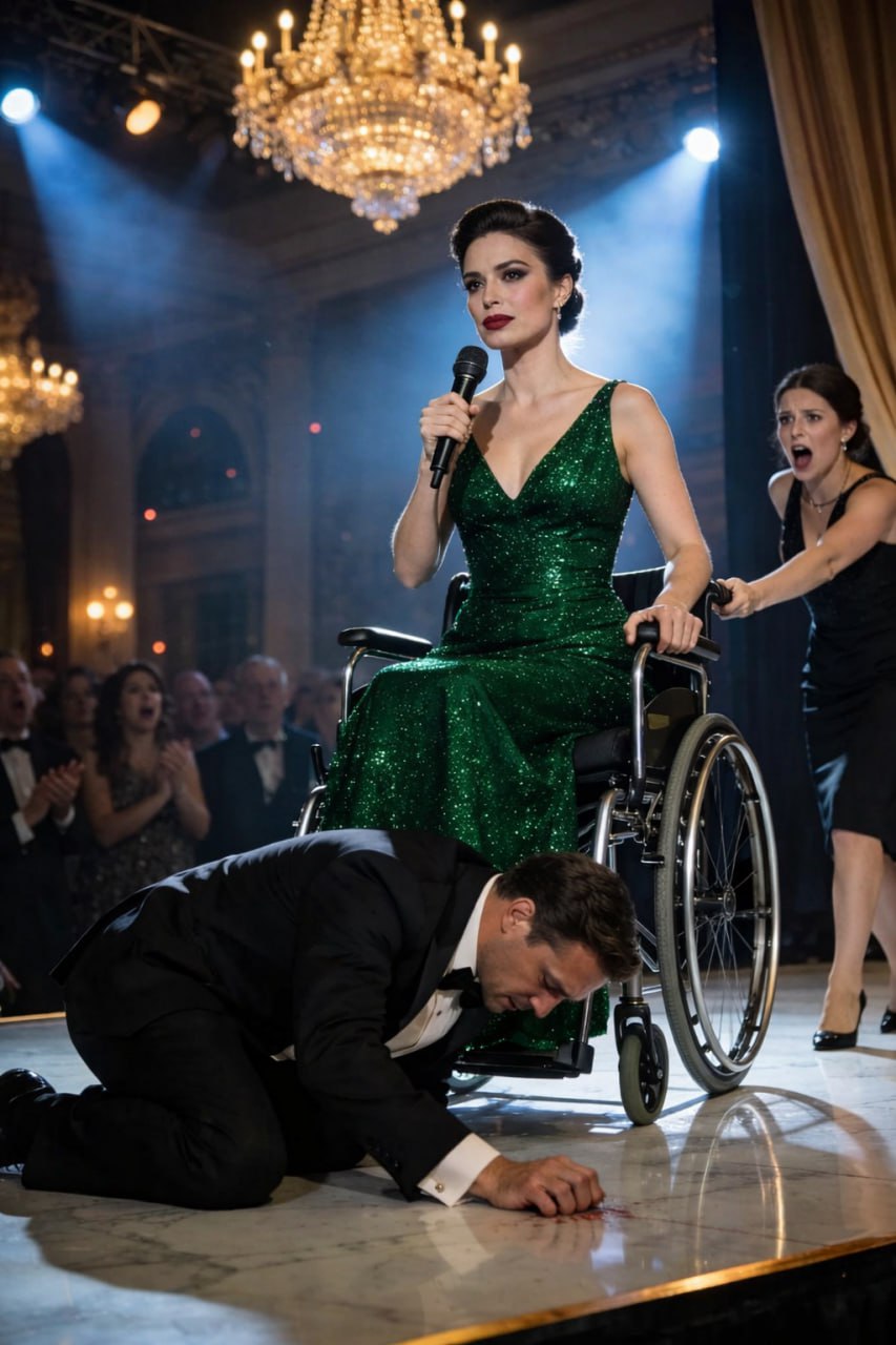 Han vägrade ta med sin handikappade fru till företagets gala – då klev hon upp på scenen som ägare och krossade honom.