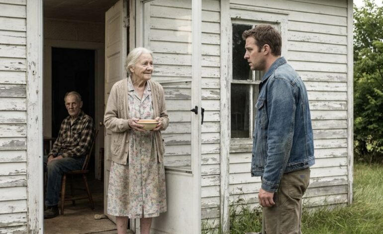 Nach 20 Jahren fern der Heimat kehrte der Sohn ohne Vorwarnung zurück – und erstarrte, als er sah, wie seine Eltern stillschweigend eine abgelaufene Dose Suppe unter sich aufteilten, nur um irgendwie durch den Tag zu kommen.