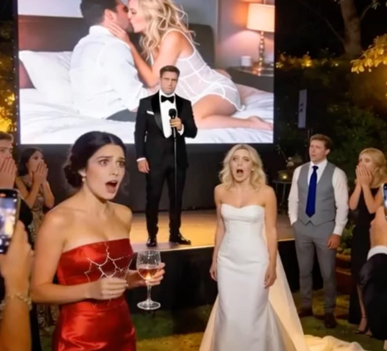 Bei der Hochzeit meines Bruders erwischte ich meinen Ehemann und die Braut im Gästehaus.