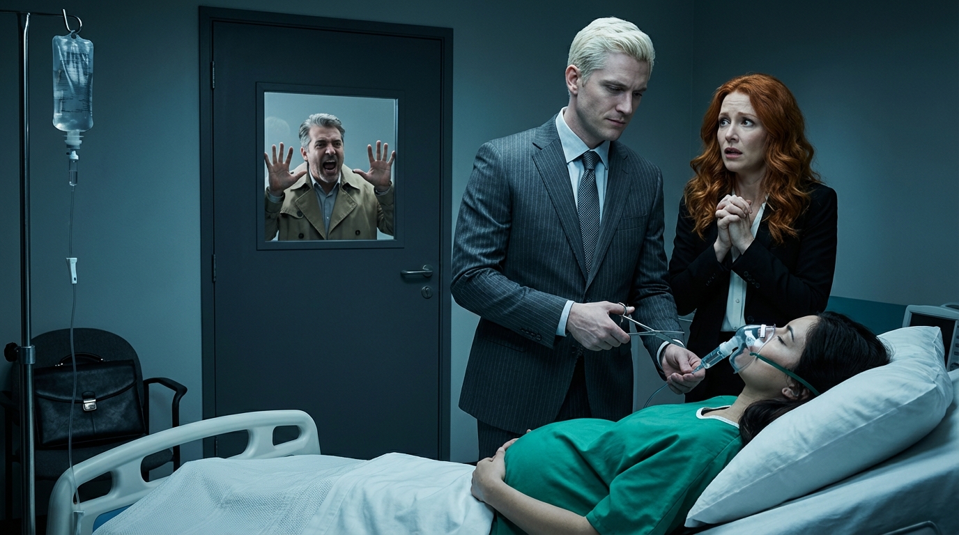 The Millionaire and His Mistress Cut the Oxygen Tube of His Pregnant Wife — But Her Father Saw Everything… and the Ending Is Unbelievable