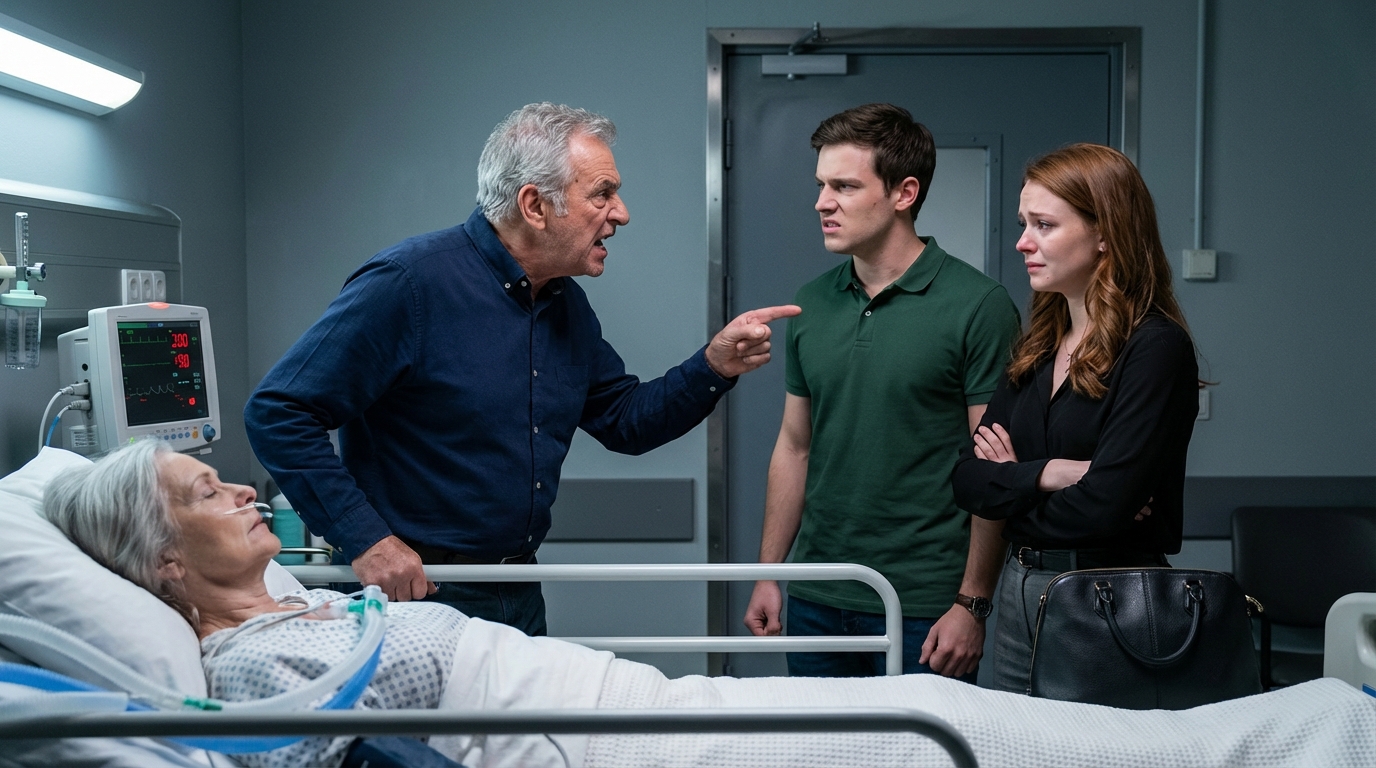 I Came Home Early… And Found My Wife Fighting For Her Life In The ICU – While My Son And His Wife Were Sitting Calm As If Nothing Happened. I Immediately…