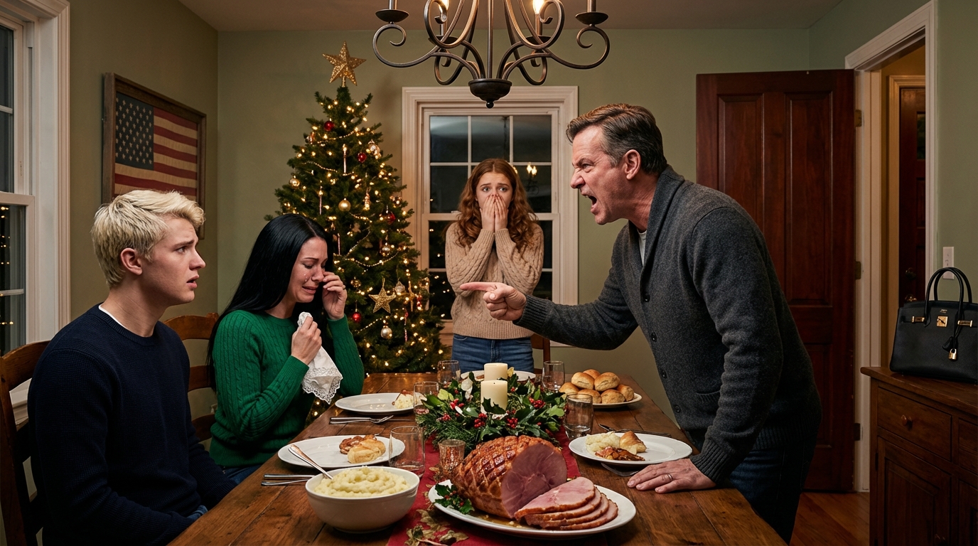 At Christmas Dinner, My Dad Set His Fork Down And Said, “You Can’t Live Here Anymore. It’s Time For You To Move On.” The Next Day, As I Packed My Things And Calmly Told Them I Wouldn’t Be Taking Care Of Their Expenses Anymore, My Dad Did Something None Of Us Expected.