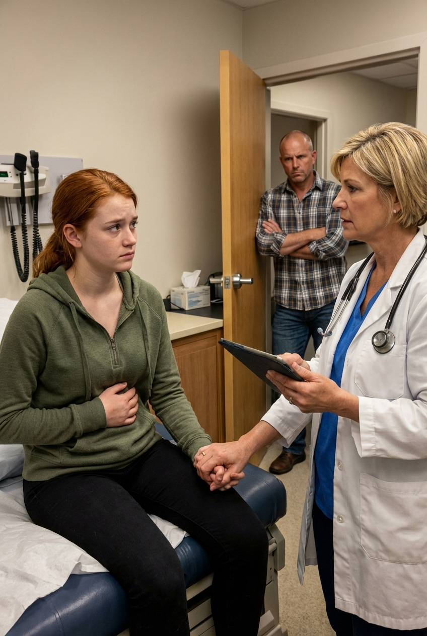 Meine jugendliche Tochter sagte immer wieder, dass etwas nicht stimmte. „Sie übertreibt nur“, behauptete mein Mann. Doch als ich sie schließlich trotzdem ins Krankenhaus brachte, kam eine Wahrheit ans Licht, die unser Familienleben für immer veränderte.