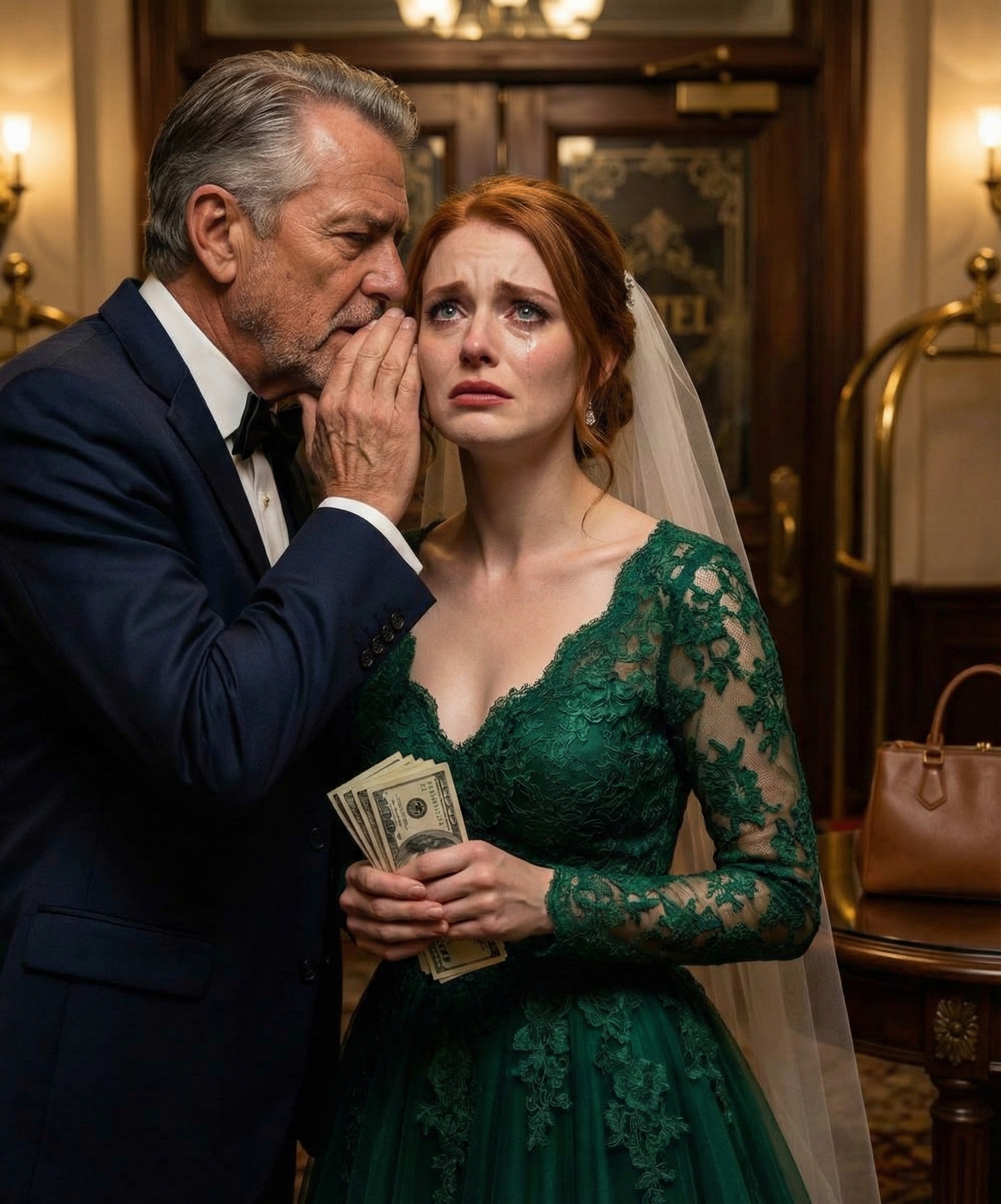 In meiner Hochzeitsnacht drückte mir mein Schwiegervater heimlich 1.000 Dollar in die Hand und flüsterte: „Wenn du leben willst, lauf …“