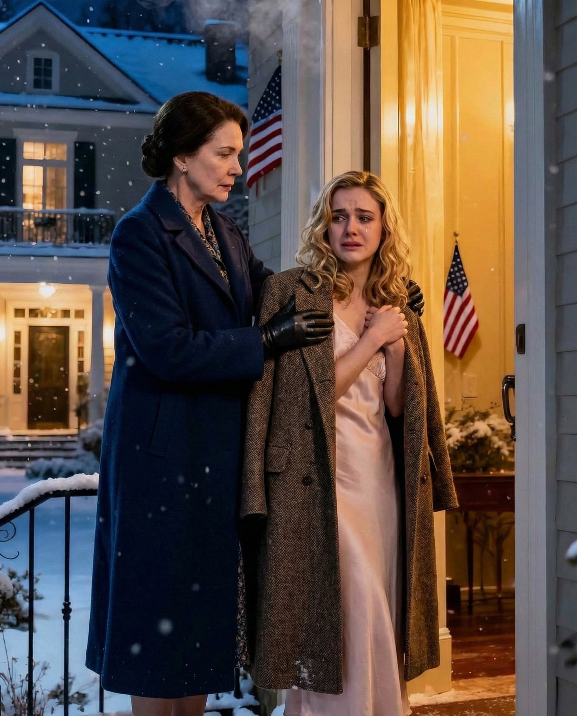 Locked Out at Midnight: Wie eine Winternacht voller Verrat, Macht und Schweigen eine treue Ehefrau zu der Frau machte, die eine Ehe, ein Unternehmen und ein sorgfältig verborgenes Imperium aus Lügen entlarvte…