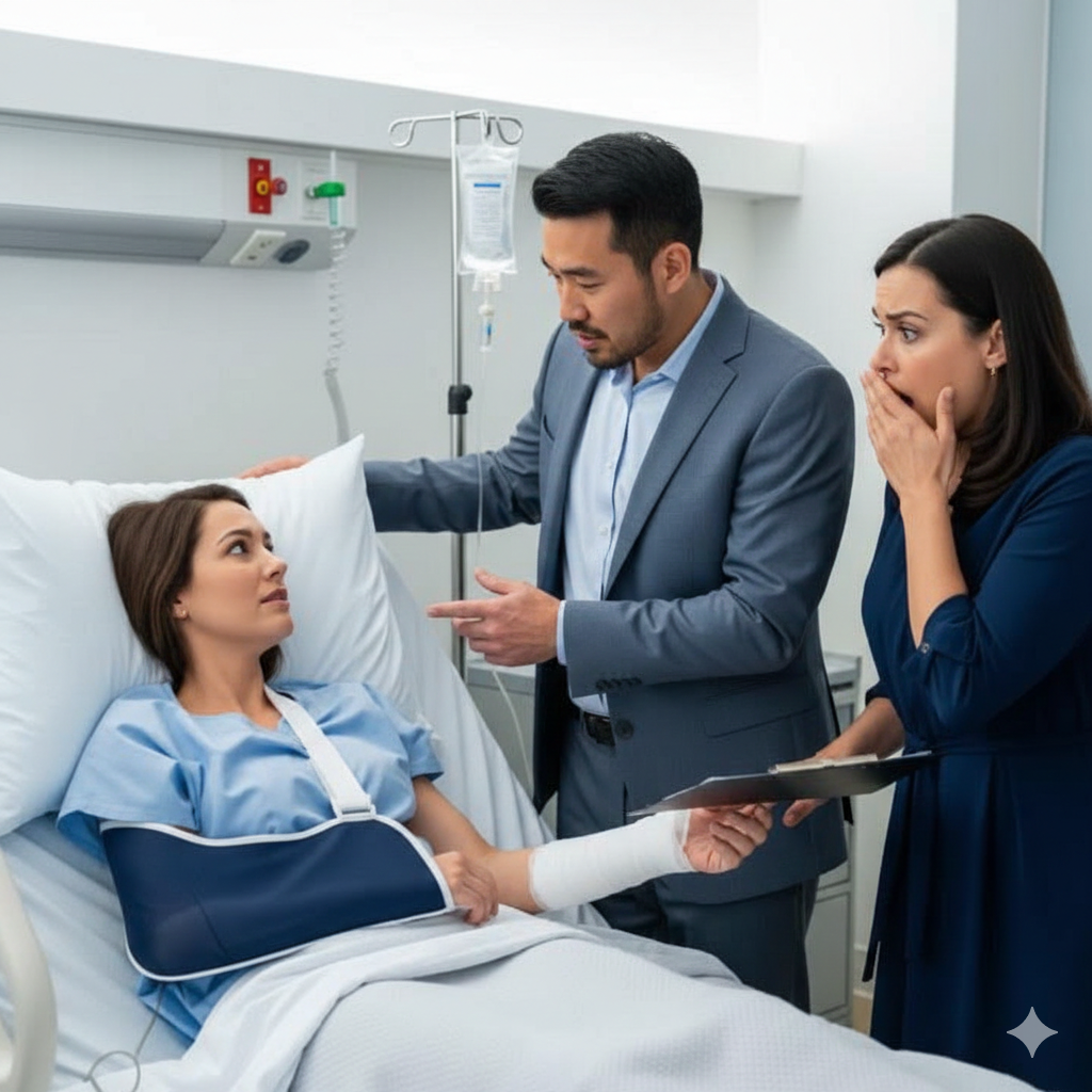 Nachdem ich 200 Millionen Dollar geerbt hatte, eilte ich nach Hause, um meinem Mann die unglaubliche Nachricht zu erzählen.Aber bevor ich ihn erreichen konnte, brachte mich ein plötzlicher Unfall ins Krankenhaus.