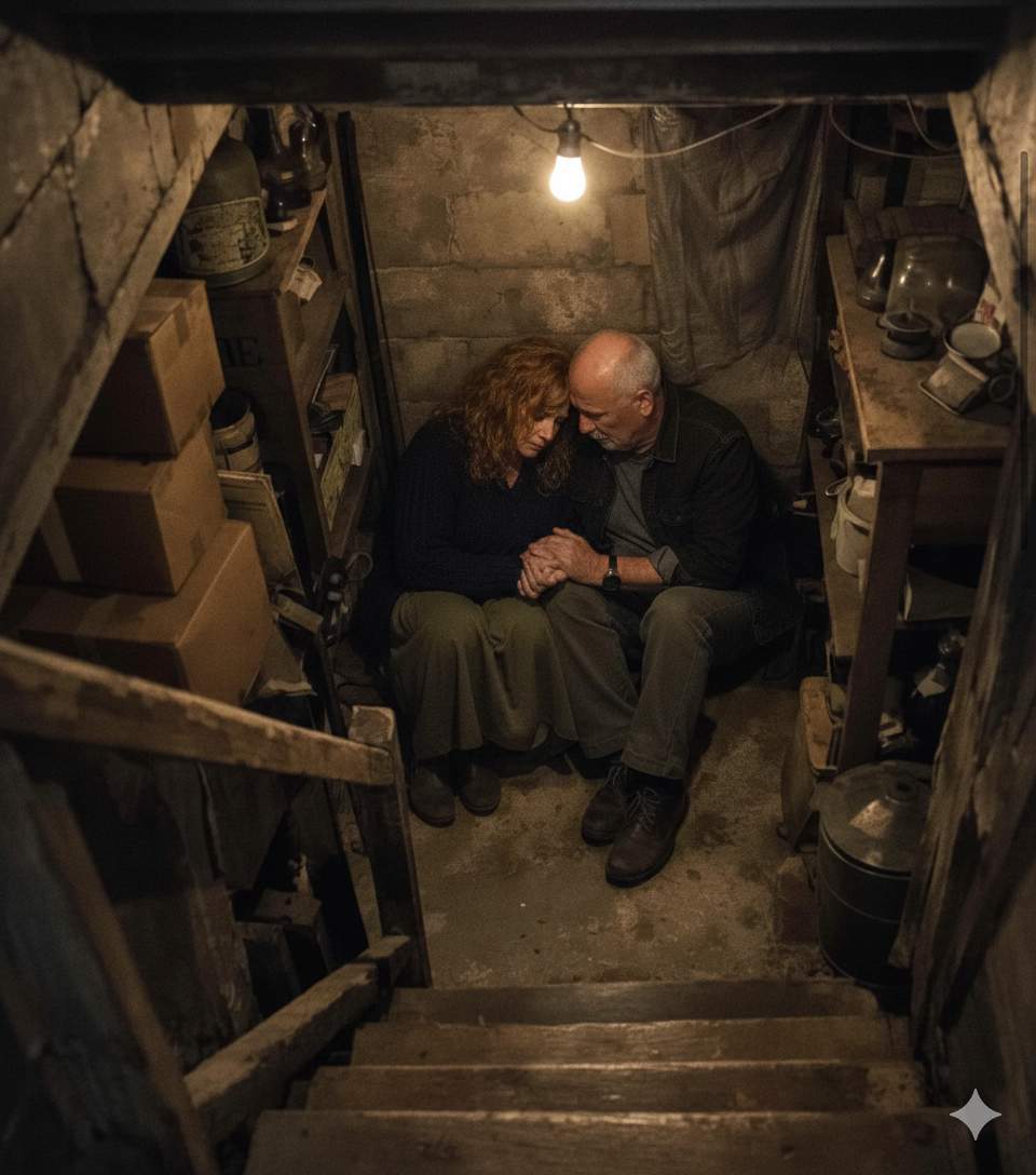 „Entspann dich, Margaret. Es wird dir gut gehen.“ – Mein Sohn hat uns im Keller eingesperrt und wusste nie, was mein Mann hinter der Mauer versteckt hatte