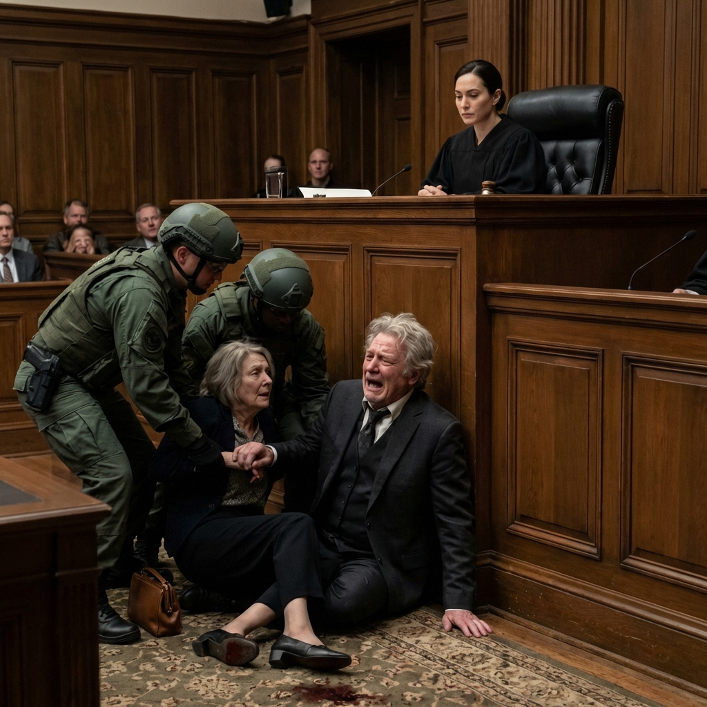 Ich habe meinen Eltern nie gesagt, dass ich Richterin bin. In der Weihnachtsnacht brannte unser Haus wegen der Rücksichtslosigkeit meiner Schwester nieder. Ich entkam durch die Flammen, blutend, und trug sie trotzdem in die Notaufnahme. Als meine Eltern ankamen, fragten sie nicht, ob ich überleben würde. Mein Vater schlug mir hart ins Gesicht und brüllte: „Wenn deine Schwester leidet, werde ich dich vernichten.“ Meine Mutter drückte mir eine Krankenhausrechnung über 100.000 Dollar gegen die Brust. Niemand sah meine Verbrennungen. Zitternd machte ich einen Anruf: „Leiten Sie eine Brandermittlung ein. Ich erhebe Anklage — gegen meine eigene Familie …“