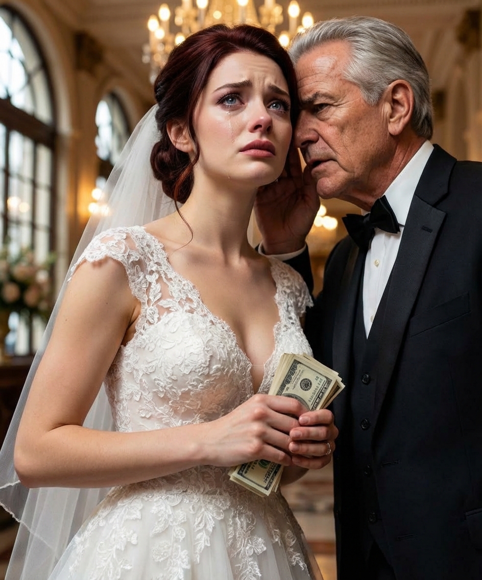 In der ersten Hochzeitsnacht steckte mein Schwiegervater mir 1000 Dollar in die Hand und flüsterte: “Wenn du leben willst, renne.”  Ich spüre, wie eine Erkältung über mich läuft — als ob etwas tief in mir gerade in Stücke zerbrochen wäre.  Ich war sechsundzwanzig und arbeitete als Buchhalter in einer Baufirma. Ich habe meinen Mann während eines gemeinsamen Geschäftstreffens zwischen unseren Firmen kennengelernt. Er war drei Jahre älter als ich-charmant, selbstbewusst, gut sprechend. Der aufsteigende Direktor. Der einzige Sohn einer einflussreichen, reichen Familie.  Alles bewegte sich schnell.  Sechs Monate nachdem wir uns getroffen hatten, machte er ein Angebot.  Mein Hintergrund war bescheiden. Meine Eltern waren Beamte im Ruhestand, ruhige Menschen, die vorsichtig lebten und nie von einem großen träumten. Als er offiziell kam, um meine Hand zu bitten, weinte meine Mutter vor Glück. Mein Vater, normalerweise streng und vorsichtig, drückte seine Zustimmung mit einem einfachen Nicken aus. Ich war immer gehorsam, immer leichtgläubig. Mir ist nie in den Sinn gekommen, dass ich in etwas Gefährliches geraten könnte.  Die Hochzeit war extravagant und mündete in ein Luxushotel im Stadtzentrum. Die Gäste lächelten mich zusammen mit Annie an.  “Du hast für Geld geheiratet”, flüsterte sie.  Ich lächelte zurück.  Ich habe ihn nicht wegen seines Reichtums geheiratet.  Ich habe ihn geheiratet, weil ich mich mit ihm geschützt fühle.  Diese Illusion hat die Nacht nicht überlebt.  Mein Schwiegervater hat mich zur Seite genommen.  Er war ein zurückhaltender Mann -kalt, abgelöst, nie offen grausam, aber auch nie warm. I had sensed for months that he disapproved of me, though he never said it aloud. Nichts bereitete mich jedoch auf das vor, was er in der nächsten Hochzeitsnacht seines eigenen Sohnes tat.  Er steckte mir eine Schachtel Banknoten in die Handfläche. Zehn knusprige 100-Dollar-Banknoten.  Dann beugte er sich vor und flüsterte, “Wenn du am Leben bleiben willst, geh weg. Jetzt.”  Meine Hände begannen zu zittern.  “Ich verstehe es nicht, ” ich stotterte. “Was meinst du damit?”  Sein Griff war angespannt. Seine Augen liefen nervös über die Seiten, bevor er seine Stimme noch weiter senkte.  “Stellen Sie keine Fragen. Wenn du rauskommst, wird jemand warten. Komm nicht zurück.” “Das ist alles, was ich tun kann.”  Er sah mich lange an — sein Gesicht ist blass, seine Augen sind voller Angst.  Wenn du mir hilfst zu fliehen, könnte es ihn sein eigenes Leben kosten.  Dann wandte er sich ab und verschwand bei der Feier.  Ich stand dort mit einem stampfenden Herzen, umgeben von Musik, Lachen und Glückwünschen-und wieder fühlte ich mich nie isolierter oder verängstigter.  Ich habe in den nächsten Raum geschaut.  Mein Mann lachte am Telefon mit seinen Freunden, entspannt, ahnte nicht, dass meine Welt gerade eröffnet wurde.  Ich zögerte.  Dann nannte ich die einzige Person, der ich außerhalb dieser Familie vertraute — meinen besten Freund.  Sie antwortete sofort. Ich habe alles geflüstert.  “Bist du nicht in deinem Kopf?””sie zischte. “Rennst du in deiner Hochzeitsnacht weg?” Hat dir jemand gedroht?”  Ich habe ihr genau gesagt, was passiert ist.  Sie schweigt.  Dann sagte sie leise, “Wenn seine Mutter oder sein Vater Sie davor gewarnt hat, ist das kein Witz.” “Ich komme, um dich zu bekommen. Gerade jetzt.”  Zehn Minuten später wartete ihr Auto am Hoteleingang.  Ich packte meinen Koffer, verbeugte mich höflich vor dem Personal und ging hinaus, als wäre nichts passiert — wie ein Flüchtling, der in der Nacht entkam.  Es war 2: 17 Uhr.m. Leichter Regen fällt.  Ich war in ihrem Haus und habe das Telefon ausgeschaltet.  Meine Mutter hat immer wieder angerufen – mehr als dreißig Mal. Meine Schwiegermutter hat angerufen. Mein Mann hat angerufen.  Ich habe nicht geantwortet.  Weil ich nicht wusste, was meine Mutter erschreckt hat—  Der Mann, den ich gerade geheiratet habe… Der Tag, an dem ich gerade aus meiner Familie geflohen bin. Die vollständige Geschichte im 1. Kommentar 👇