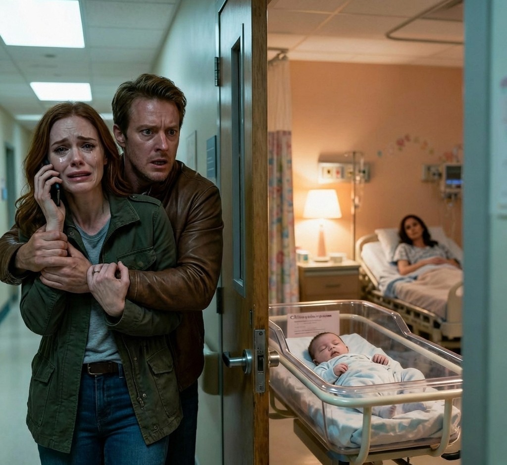 Meine Schwester hat geboren, also gingen mein Mann und ich ins Krankenhaus, um sie zu besuchen. Aber nachdem ich das Baby gesehen hatte, zog mich mein Mann plötzlich aus dem Zimmer. “Ruf sofort die Polizei an!” Ich war verwirrt und fragte: “Warum?” Das Gesicht meines Mannes war blass geworden. “Hast du es nicht bemerkt? Das Baby ist …” In diesem Moment war ich sprachlos und rief mit zitternden Händen die Polizei.