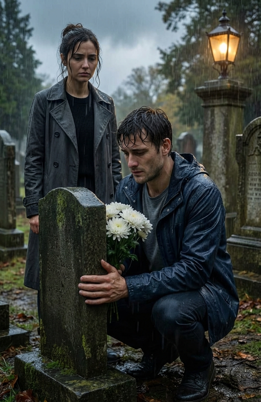 Am Tag bevor ich meine neue Frau heiratete, ging ich, um das Grab meiner verstorbenen Frau zu putzen … was dort passierte, veränderte mein Leben für immer