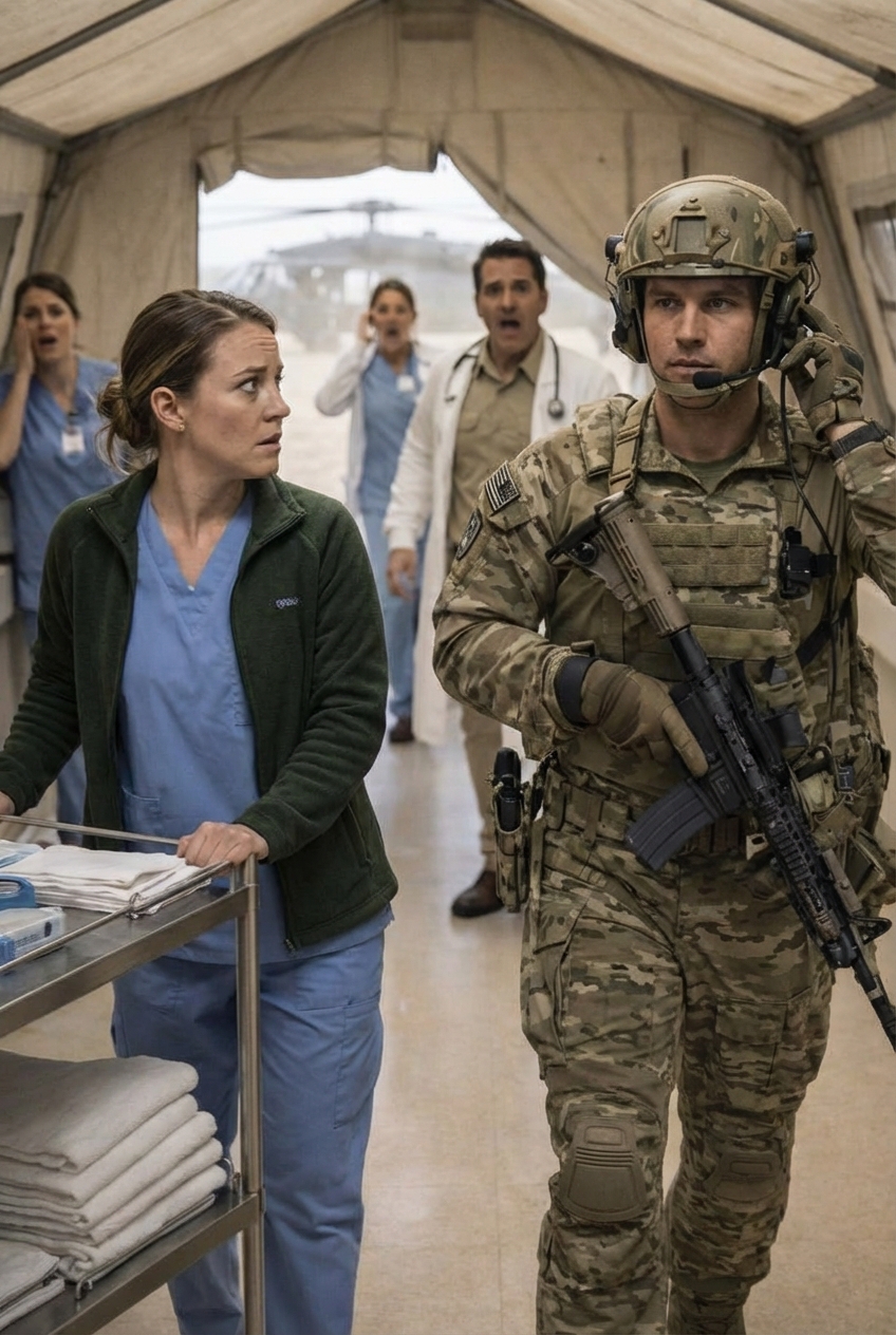 Sie war nur die neue Krankenschwester, die von allen übersehen wurde – bis plötzlich eine Hubschrauber-Crew auftauchte und nach ihr suchte, sodass der ganze Raum sprachlos erstarrte.