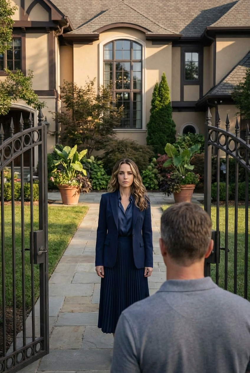 „Mein Mann sperrte alle meine Karten und warf mich raus, überzeugt davon, dass ich betteln würde, zurückkommen zu dürfen.Aber als er eine Woche später meine neue Adresse fand — erstarrte er vor den Toren einer riesigen Villa …“