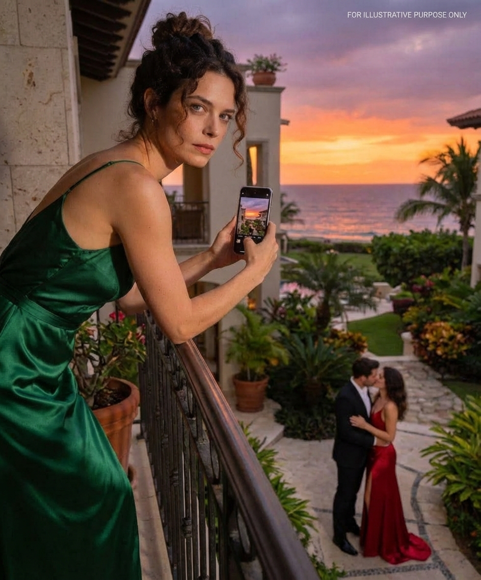 Von meinem Hotelbalkon aus sah ich, wie meine Schwester meinen Verlobten in die Dunkelheit zog und ihn küsste. “Du musst mich nicht lieben”, murmelte sie. “Wähle mich einfach einmal.” Ich drückte auf Aufnahme, schon sicher, dass diese Hochzeit mit Applaus enden würde.