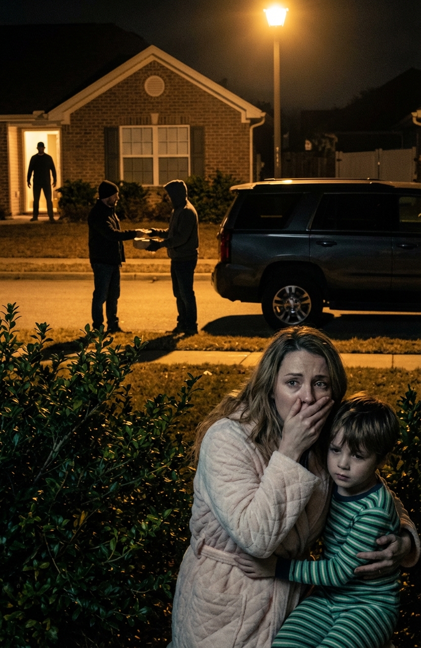 Die 100-Millionen-Büsche und der Handschlag um 3:00 Uhr morgens: Warum mein Mann uns zwang, im kalten Schlamm zu kauern, um „sicher zu bleiben“, und die herzzerreißende Wahrheit, die ich durch das Glas sah, als er die Killer zu den leeren Betten unserer Kinder wies.