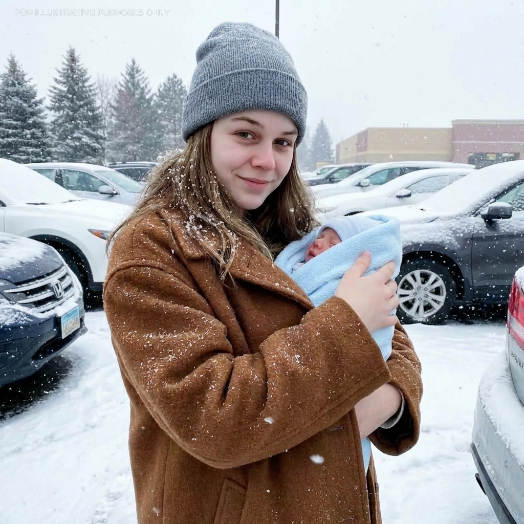 Ich gab einer frierenden Mutter und ihrem Baby meinen Wintermantel – eine Woche später klopften zwei Männer in Anzügen an meine Tür und sagten: ‘Damit kommst du nicht durch.’