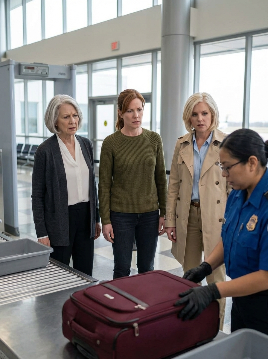 Meine Schwiegermutter plante, mich bei der Flughafensicherheit zu zerstören – deshalb tauschte ich unsere Koffer und enthüllte ihren Plan am Flughafen, Eine stille Entscheidung rettete mir das Leben