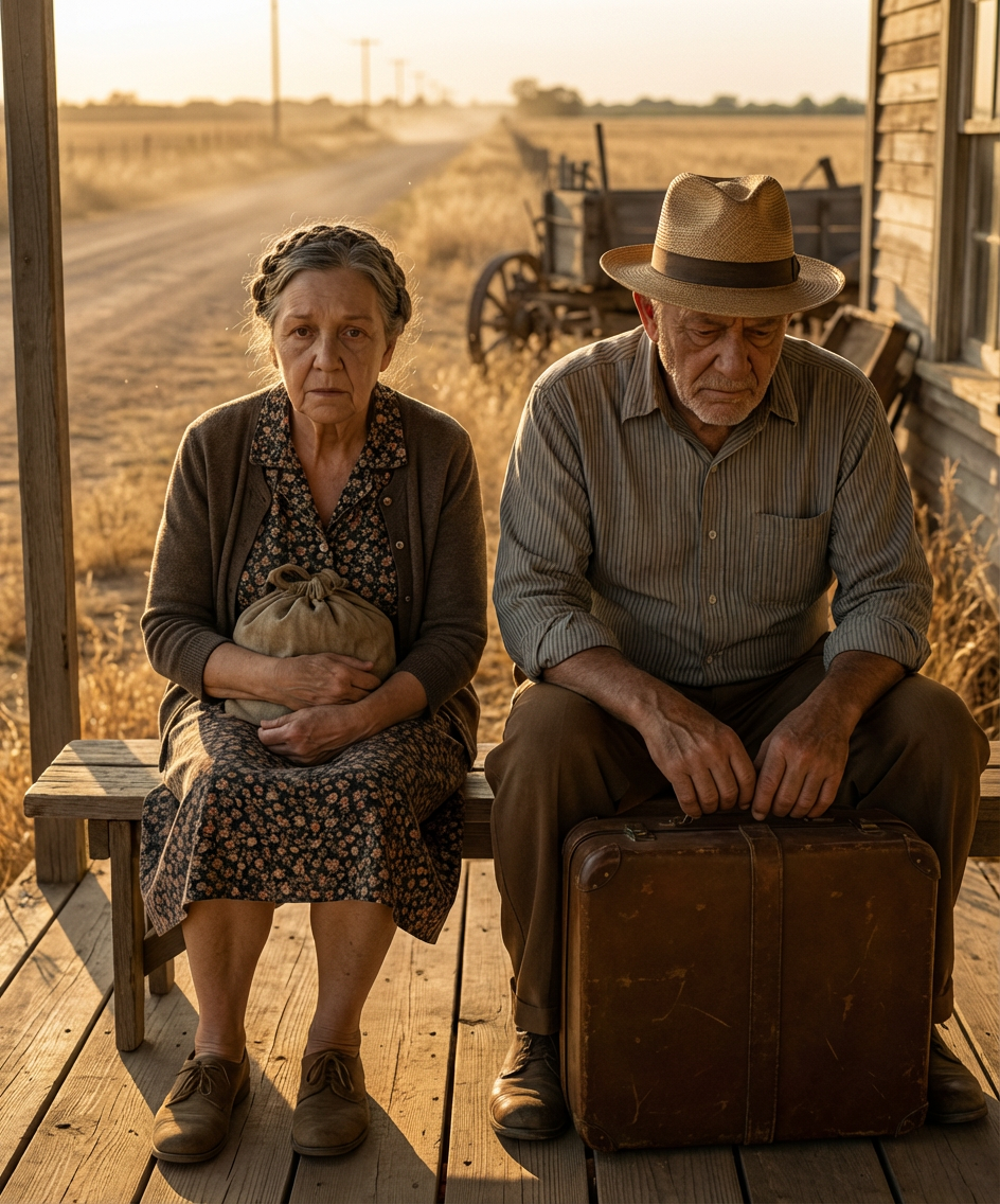 „‚Mal sehen, ob sie ohne uns überleben können‘, lachten sie und ließen ihre Eltern an der Straße zurück, weil sie dachten, das alte Ehepaar hätte nichts mehr übrig — aber was der alte Mann versteckte, war ein Millionen-Dollar-Erbe, das alles verändern würde.