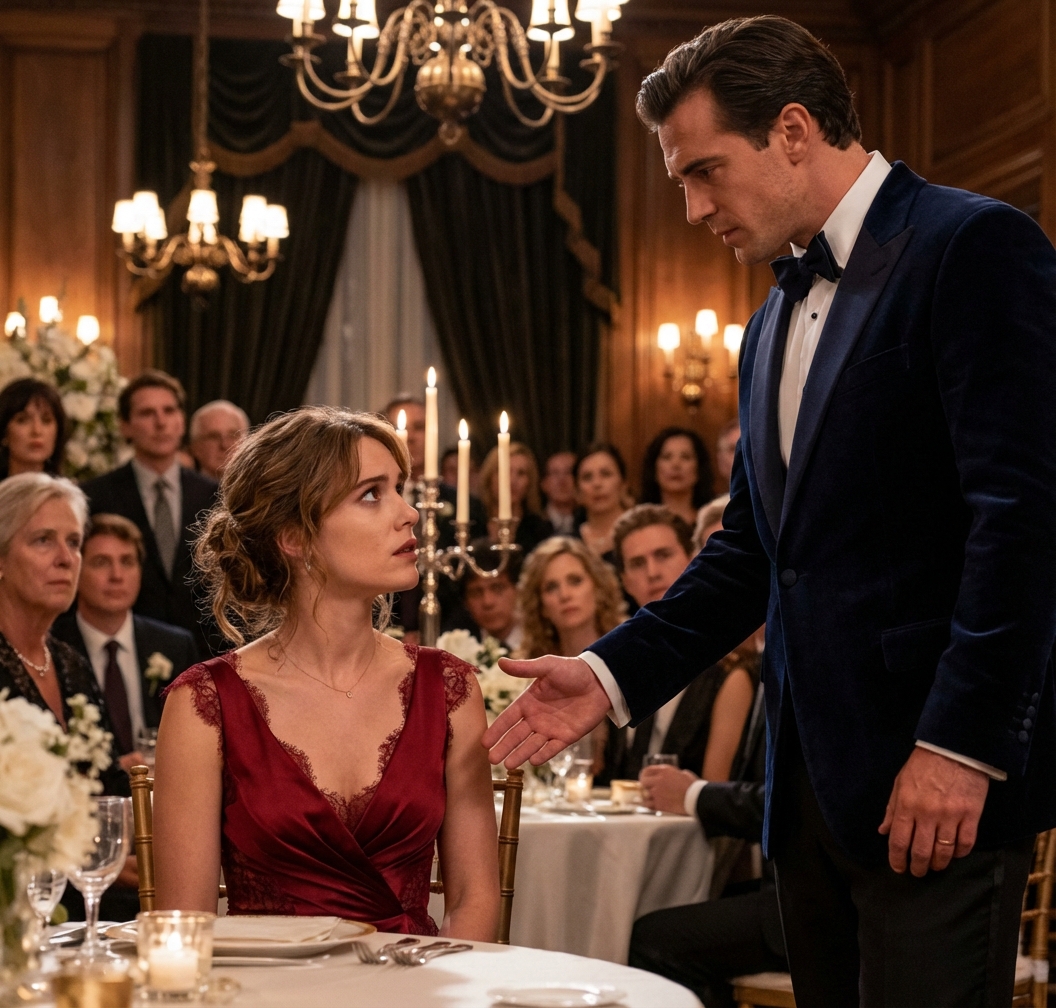 Eine traurige alleinerziehende Mutter saß allein auf einer Hochzeit, von allen verspottet – als ein Mafia-Boss auf sie zukam und sagte: „Tu so, als wärst du meine Frau und tanzt mit mir.“…