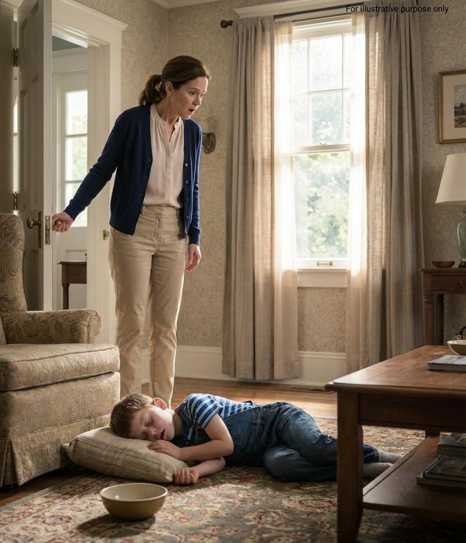 Meine Schwägerin rief aus einem Resort an und sagte mir, ich solle ihren Hund füttern – aber als ich ankam, war kein Hund da … nur ihr fünfjähriger Sohn, eingesperrt in ein Zimmer