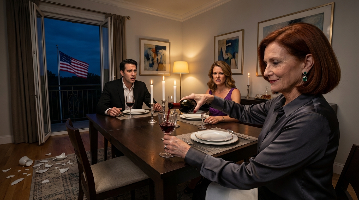 “My son brought his French fiancée to meet me. She was charming in English, but in French she told her parents, ‘He’s perfect—I’ll marry him for a green card, then leave and go after the inheritance.’ I smiled politely through the entire dinner. As I stood up to leave, I said in fluent French, ‘It was lovely meeting you all. I’m sure the proper authorities will be just as interested.’”