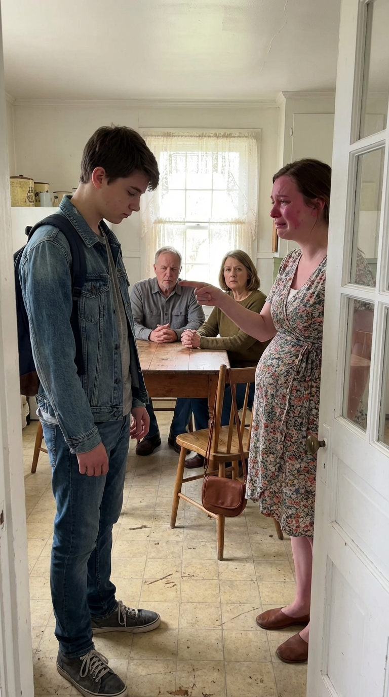 Als ich 17 war, log meine Adoptivschwester, dass ich der Vater ihres Babys sei. Meine Familie hat mich rausgeschmissen, meine Freundin ist weggegangen und ich bin verschwunden. Zehn Jahre später, als endlich die Wahrheit ans Licht kam, kamen sie alle bettelnd an meine Tür. Ich schwieg.