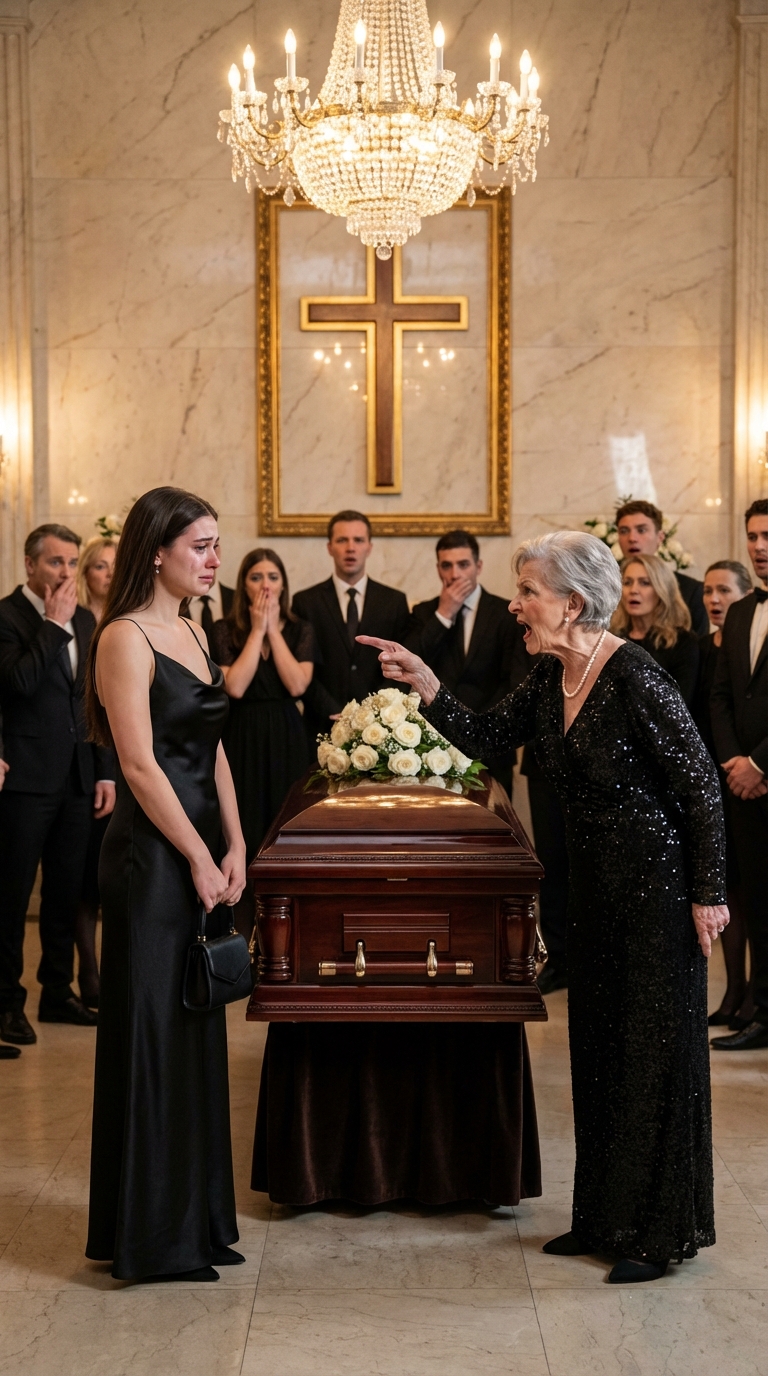 Meine Schwester m0ckte mein «billiges» Begräbniskleid vor allen Leuten und nannte mich ein Ekel: Ass. Sie hatte keine Ahnung, dass das Kleid dreißigtausend Dollar wert war, dass ich die Modemarke besaß, für die sie modelte, oder dass ihr Kündigungsschreiben bereits unterschrieben war. Und in diesem Moment entschied ich, dass sie alle die Konsequenzen tragen würden.