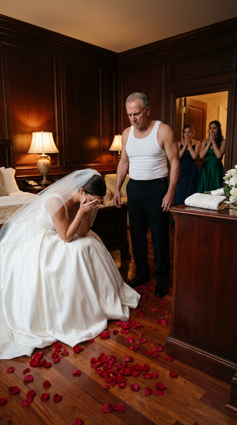 Aber in der Hochzeitsnacht hallte ein seltsamer Schrei aus dem Schlafzimmer, und was ich sah, machte mich sprachlos…Meine ganze Familie war glücklich, als mein Vater mit 60 Jahren wieder mit einer 30 Jahre jüngeren Frau heiratete. Aber in ihrer Hochzeitsnacht hallte ein seltsamer Schrei aus dem Schlafzimmer, und was ich sah, machte mich sprachlos…
