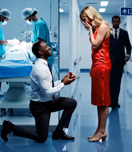 “This is the woman I choose,”While His Pregnant Wife Was Rushed Into Surgery — He Proposed To His Mistress As Her Father Watched