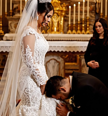 My wedding stopped when my best friend yelled that she was carrying my groom’s baby. I calmly gave her my engagement ring and the debt he’d been hiding from us both. He begged me to stay… but only because she couldn’t afford his mess.