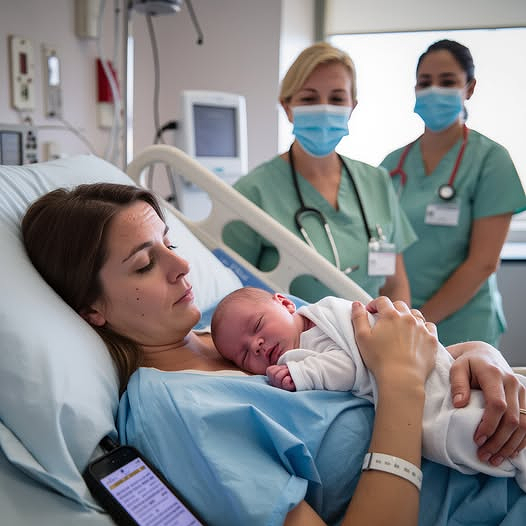 I called my mom right after giving birth to my daughter. She laughed, “I’m busy with your sister’s birthday party! Why bring more trash like you into the world?” My sister yelled in the back, “You ruined my special day! What a selfish time to give birth!” I hung up with a shaking voice and held my baby while fighting tears. But the next day, they stood in front of me… begging.