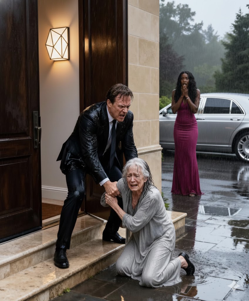 Er warf mich im Regen aus seiner Villa, weil ich alt und arm war … aber er wusste nicht, dass er an diesem Tag den Todesbefehl seines Imperiums unterschrieb.