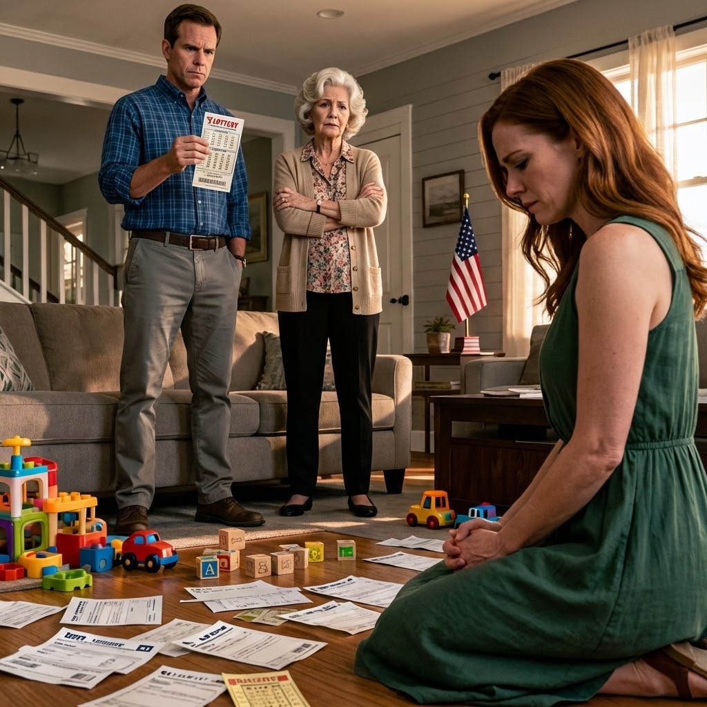 My husband won a $20 million lottery, but suddenly, he took my sister in his arms and announced her as his new life partner. I was shocked when my sister happily accepted, and even worse, my parents supported them, saying, “he deserves a better life partner than you.” suddenly, i couldn’t control my laughter because the lottery he won was actually…