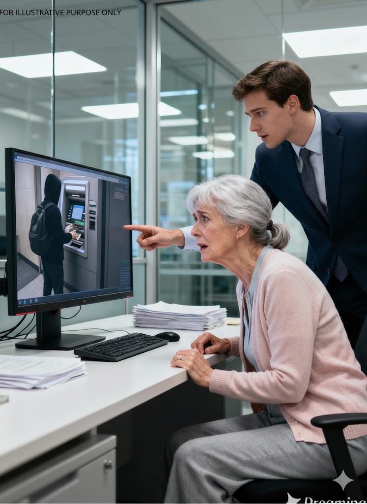 “Ich bin 69 und habe das ganze Jahr über keinen einzigen Dollar erhalten — obwohl mein Sohn sagt:‘ Mama, ich schicke es jeden Monat. Also habe ich heimlich eingecheckt und die Bankkameras zeigten etwas, das meine ganze Familie zum Schweigen brachte…