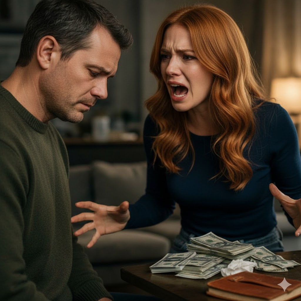 „Mit welchem Recht hast du deinem Kumpel MEIN Geld versprochen?“