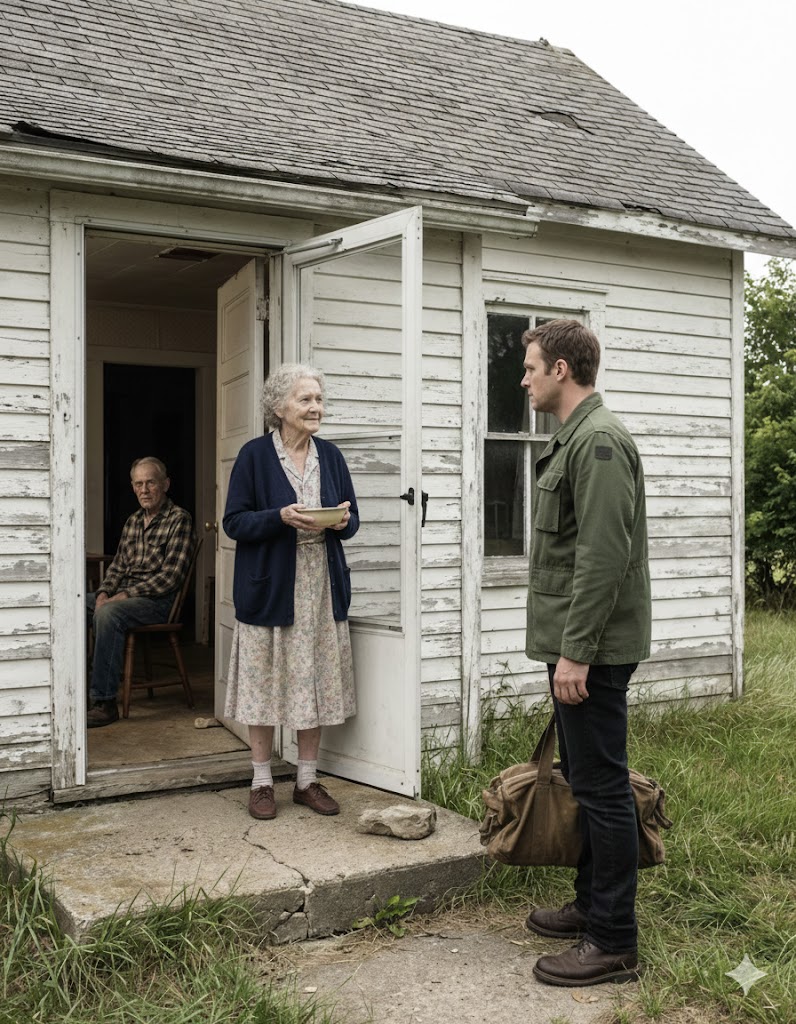 Nach 20 Jahren fern der Heimat kehrte der Sohn ohne Vorwarnung zurück – und erstarrte, als er sah, wie seine Eltern stillschweigend eine abgelaufene Dose Suppe unter sich aufteilten, nur um irgendwie durch den Tag zu kommen.