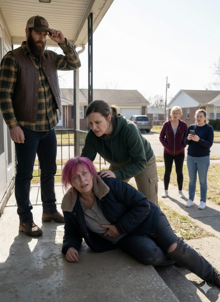 Mein Schwiegersohn schlug mich mit einem Fausthieb zu Boden. Meine Tochter zerrte mich an den Haaren nach draußen, während die Nachbarn zusahen. „Raus hier, es geht um drei Millionen“, sagte sie. Sie glaubten, niemand würde eingreifen. Doch jemand wählte den Notruf. Als die Polizei eintraf, brach ihr ganzes Leben in sich zusammen.