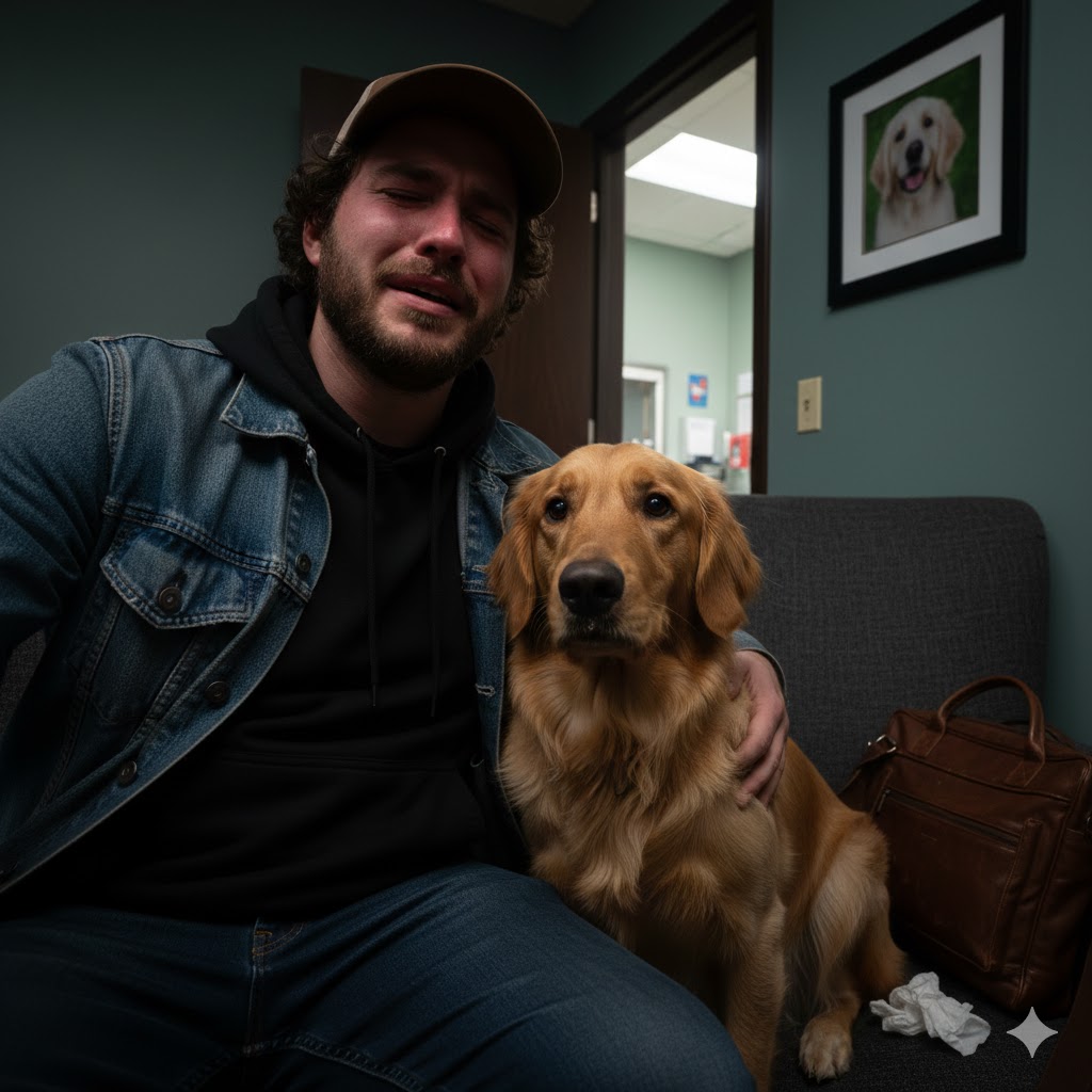 ICH BRINGTE IHN ZUR UNTERSUCHUNG ZUM TIERARZT UND GING MIT EINER FRAGE, AUF DIE ICH NICHT VORBEREITET WAR.