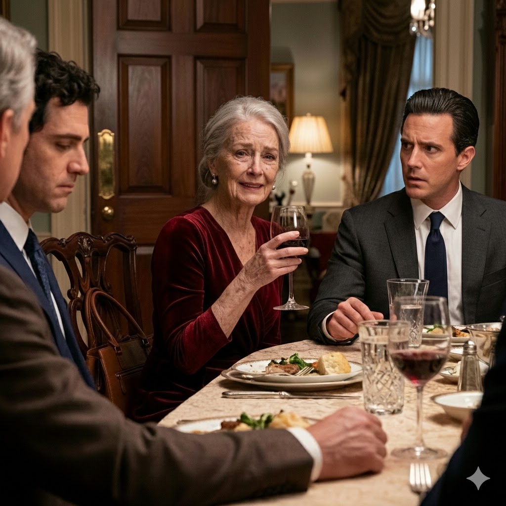 GRANDMA LOOKED AT ME WARMLY. “HAVE YOU BEEN KEEPING UP WITH THOSE PROPERTY TAX PAYMENTS ON YOUR HOUSE?” MY BROTHER STOPPED BRAGGING ABOUT HIS BONUS. MY PARENTS EXCHANGED PANICKED LOOKS. MY MOTHER WHISPERED, “MOM, WHAT TAXES?” I CALMLY SIPPED MY WINE AS GRANDMA CONTINUED…