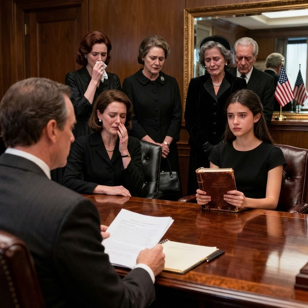 My wealthy uncle took me in when my parents left me behind at 13. Fifteen years later mom arrived at his will reading expecting millions until i shut her up Lawyer arrived in horror.