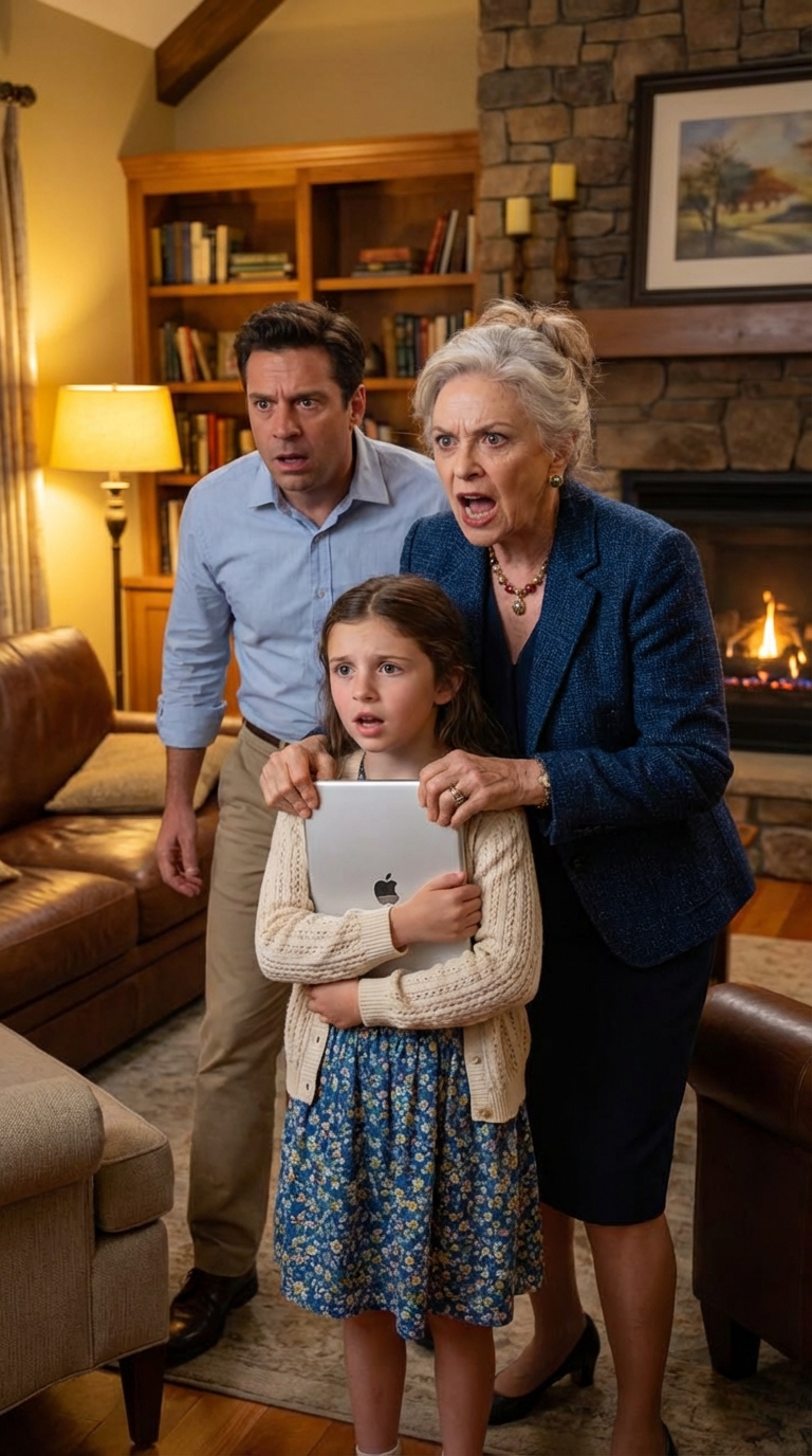 Gib Tyler dein MacBook“, sagte meine Schwiegermutter zu meiner Tochter, als wäre es nichts – und dann machte sie Liebe an Bedingungen geknüpft, als Sophie zögerte. Mein Mann erhob nicht die Stimme, stritt nicht … er offenbarte einfach das eine Ding, von dem sie nie erwartet hätte, dass er es benutzen würde. Der Raum wurde totenstill, und seine Eltern wurden bleich.