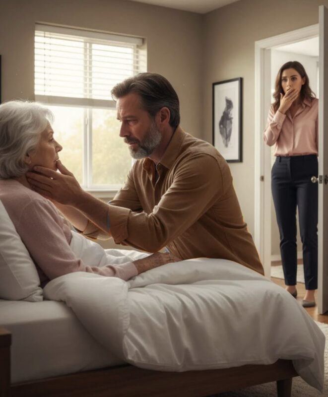 Seit drei Jahren Ehe ließ ihr Ehemann sie ihn nicht berühren – bis sie eines Tages die Kamera im Zimmer ihrer Schwiegermutter überprüfte und erstarrte.