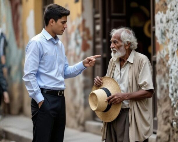 Er hat sein В lսt verkauft, damit ich studieren konnte, aber jetzt, wo ich ₱100.000 im Monat verdiene, habe ich ihm, als er mich um Geld bat, keinen einzigen Cent gegeben.