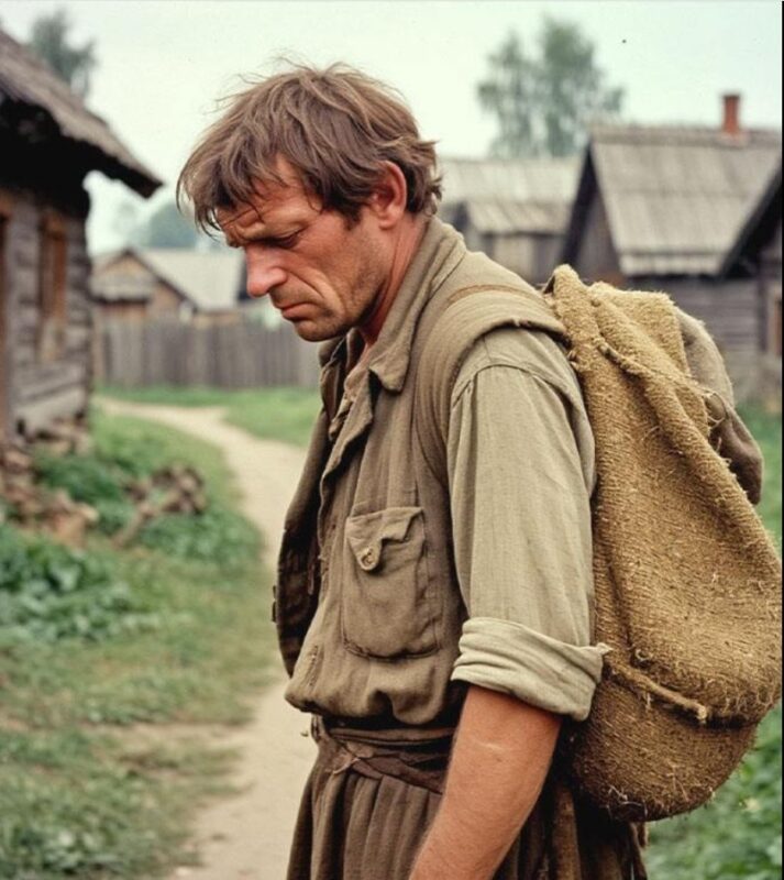 För att undvika skammen gick hon med på att leva med en hunchbacked man…. Men när han viskade sin begäran i hennes öra satte hon sig ner.