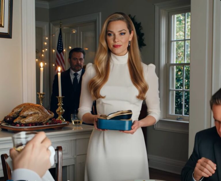 Vid Thanksgiving middag, min pappa stod upp framför alla och ropade att han var klar låtsas jag var hans dotter, och även om mina händer darrade jag log, stod upp, sa, «om du är ärlig ikväll,» gick till korridoren garderoben, drog ut en gammal liten objekt—och såg hans leende försvinna som jag avslöjade det.