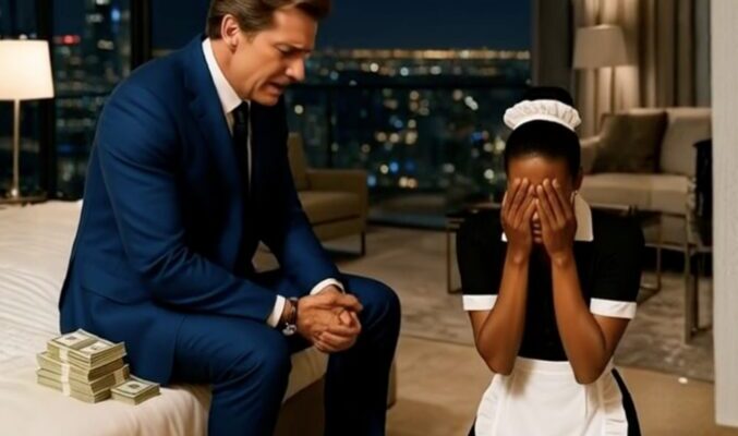 Eine verzweifelte schwarze Haushaltshilfe schlief mit ihrem Millionärs-Chef, um Geld für die medizinische Behandlung ihrer Mutter zu bekommen. Danach tat er etwas, das ihr Leben für immer veränderte…